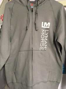 Hanes® Nano Full-Zip Hoodie with LM Patch